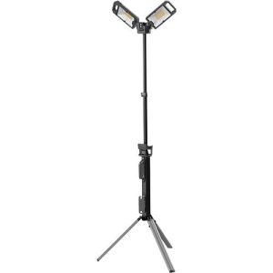 LED-Arbeitsleuchte Ansmann Tripod Twin Head WL5000R, 3 Helligkeitsstufen, 5000 Lumen, IPX4, IK07, B 892 × T 120 × H 120 mm LED-Arbeitsleuchte Ansmann Tripod Twin Head WL5000R, 3 Helligkeitsstufen, 5000 Lumen, IPX4, IK07, B 892 × T 120 × H 120 mm