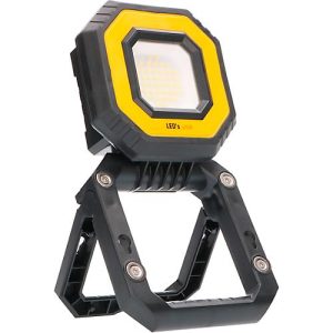 LED-Arbeitsleuchte, flackerfrei, dimmbar, kaltweiß, 750 lm, 6500 k, Akku, IP54, vers. Befestigungsmöglichkeiten, baustellentauglich LED-Arbeitsleuchte, flackerfrei, dimmbar, kaltweiß, 750 lm, 6500 k, Akku, IP54, vers. Befestigungsmöglichkeiten, baustellentauglich