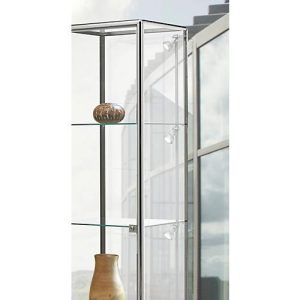 LED-Beleuchtungsset für Vitrinen, 3-Spot, Leistung 3 x 5 W, 3 x 350 lm, 2700 K, höhenverstellbar, mit Kunststoffschiene & Befestigungsmaterial LED-Beleuchtungsset für Vitrinen, 3-Spot, Leistung 3 x 5 W, 3 x 350 lm, 2700 K, höhenverstellbar, mit Kunststoffschiene & Befestigungsmaterial