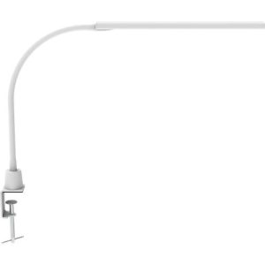 LED-Klemmleuchte MAULpirro, Leistung 7 W, 4-Stufen-Dimmer, 390 lm, schwenkbar, Klemmweite 45 mm, weiß LED-Klemmleuchte MAULpirro, Leistung 7 W, 4-Stufen-Dimmer, 390 lm, schwenkbar, Klemmweite 45 mm, weiß