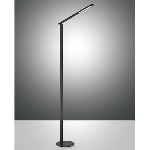LED-Stehlampe Ideal, 10 W, 770 lm, dimmbar, IP20, Ø 200 x H 1750 mm, Aluminium, schwarz LED-Stehlampe Ideal, 10 W, 770 lm, dimmbar, IP20, Ø 200 x H 1750 mm, Aluminium, schwarz