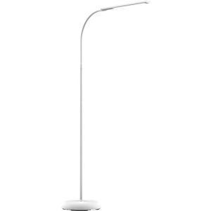 LED-Stehleuchte MAULpirro, Leistung 7 W, 4-Stufen-Dimmer, 390 lm, schwenkbar, weiß LED-Stehleuchte MAULpirro, Leistung 7 W, 4-Stufen-Dimmer, 390 lm, schwenkbar, weiß