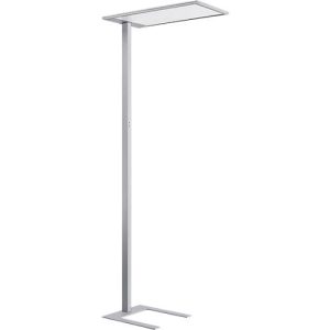 LED Stehleuchte Spittler SL720, inkl. Tageslichtsensor, indirekt/direkt leuchtend, 8940 lm, weiß-aluminium LED Stehleuchte Spittler SL720, inkl. Tageslichtsensor, indirekt/direkt leuchtend, 8940 lm, weiß-aluminium