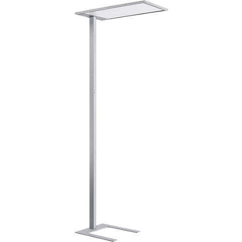 LED Stehleuchte Spittler SL720, inkl. Tageslichtsensor, indirekt/direkt leuchtend, 8940 lm, weiß-aluminium