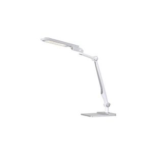 LED-Tischleuchte Multiflex, stufenlos dimmbar, 3 Farbtemperatur-Stufen, mit Fuß und Klemme, silber LED-Tischleuchte Multiflex, stufenlos dimmbar, 3 Farbtemperatur-Stufen, mit Fuß und Klemme, silber