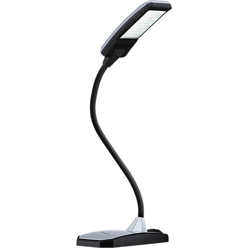 LED-Tischleuchte Twist, 300 Lumen, Flexarm, Lebensdauer 30.000 Stunden, silberfarben