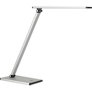 LED-Tischleuchte UNILUX TERRA, 5 W, 500 lm, 4 Lichtstärken, dreh- und neigbar, faltbar, grau LED-Tischleuchte UNILUX TERRA, 5 W, 500 lm, 4 Lichtstärken, dreh- und neigbar, faltbar, grau
