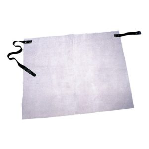 Lederhüftschürze Länge ca. 70 x Breite ca. 60 cm hellgrau Spaltleder FELDTMANN Lederhüftschürze Länge ca. 70 x Breite ca. 60 cm hellgrau Spaltleder FELDTMANN