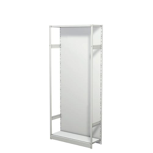 Leerregal PROGRESS 500 T, Grundfeld, mit Rückwand, H 2250 x B 960 x T 340 mm