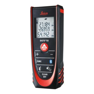 Leica Laserentfernungsmesser DISTO D2 Genauigkeit 1,5 mm Laserklasse 2 mit Batterien Leica Laserentfernungsmesser DISTO D2 Genauigkeit 1,5 mm Laserklasse 2 mit Batterien