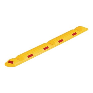 Leitschwelle L1170xB150xH50mm PP gelb m.roten Reflexstreifen Leitschwelle L1170xB150xH50mm PP gelb m.roten Reflexstreifen