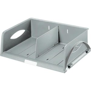 LEITZ® Ablagekorb Sorty, DIN A4 quer, Polystyrol, grau LEITZ® Ablagekorb Sorty, DIN A4 quer, Polystyrol, grau