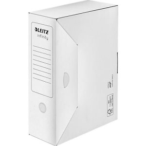 LEITZ Archivschachtel Infinity mit Verschlußlasche, 100 mm LEITZ Archivschachtel Infinity mit Verschlußlasche, 100 mm
