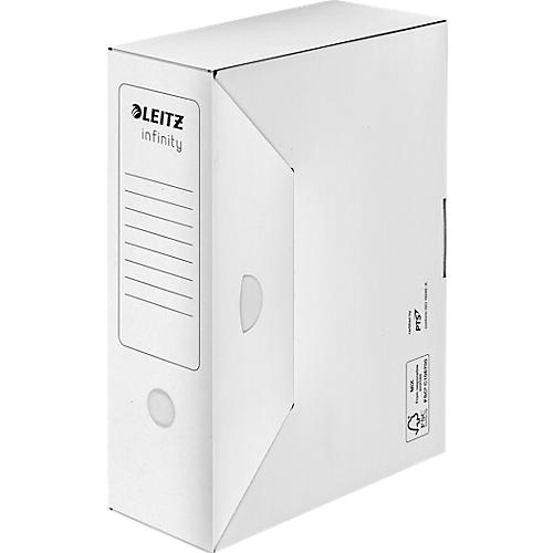 LEITZ Archivschachtel Infinity mit Verschlußlasche, 100 mm