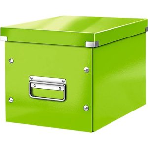 LEITZ® Aufbewahrungsbox Click + Store, für ovale/höhere Gegenstände 260 x 240 x 260 mm, grün LEITZ® Aufbewahrungsbox Click + Store, für ovale/höhere Gegenstände 260 x 240 x 260 mm, grün