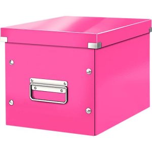 LEITZ® Aufbewahrungsbox Click + Store, für ovale/höhere Gegenstände 260 x 240 x 260 mm, pink LEITZ® Aufbewahrungsbox Click + Store, für ovale/höhere Gegenstände 260 x 240 x 260 mm, pink