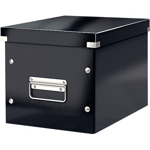LEITZ® Aufbewahrungsbox Click + Store, für ovale/höhere Gegenstände 260 x 240 x 260 mm, schwarz