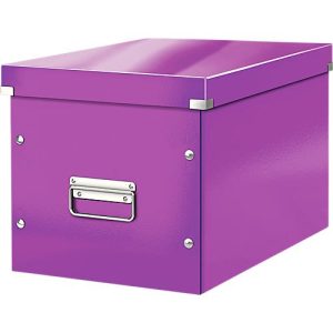 LEITZ® Aufbewahrungsbox Click + Store, für ovale/höhere Gegenstände 320 x 310 x 360 mm, violett LEITZ® Aufbewahrungsbox Click + Store, für ovale/höhere Gegenstände 320 x 310 x 360 mm, violett