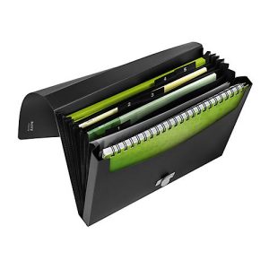 Leitz® Dokumentenmappe Recycle, A4, bis 250 Blatt, 5 Fächer & Ablagefach, blickdicht, 100 % recycelbar, Blauer Engel, Kunststoff, schwarz Leitz® Dokumentenmappe Recycle, A4, bis 250 Blatt, 5 Fächer & Ablagefach, blickdicht, 100 % recycelbar, Blauer Engel, Kunststoff, schwarz