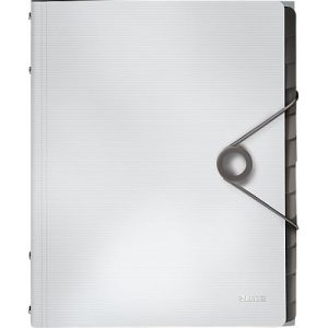 LEITZ® Dokumentenmappe Solid, DIN A4, 3 Schutzkappen, 12 Fächer, PP,weiß LEITZ® Dokumentenmappe Solid, DIN A4, 3 Schutzkappen, 12 Fächer, PP,weiß