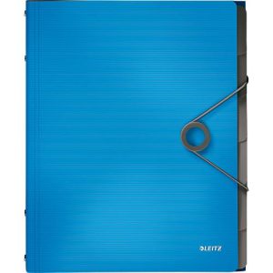 LEITZ® Dokumentenmappe Solid, DIN A4, 3 Schutzkappen, 6 Fächer, PP, hellblau LEITZ® Dokumentenmappe Solid, DIN A4, 3 Schutzkappen, 6 Fächer, PP, hellblau