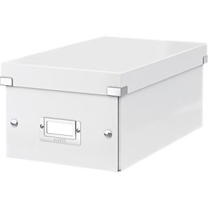LEITZ® DVD Ablagebox Click + Store, weiß LEITZ® DVD Ablagebox Click + Store, weiß