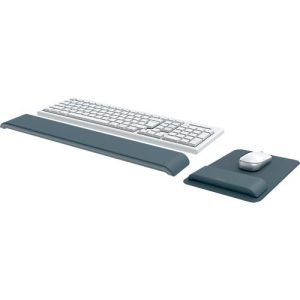 Leitz Ergo Mauspad mit Handgelenkauflage + Ergo Handgelenkauflage für Tastaturen, ergonomisch, höhenverstellbar, rutschfest, dunkelgrau Leitz Ergo Mauspad mit Handgelenkauflage + Ergo Handgelenkauflage für Tastaturen, ergonomisch, höhenverstellbar, rutschfest, dunkelgrau