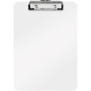 LEITZ® Klemmbrett WOW 3971, DIN A4, Polystyrol, mit Aufhängeöse, weiß LEITZ® Klemmbrett WOW 3971, DIN A4, Polystyrol, mit Aufhängeöse, weiß