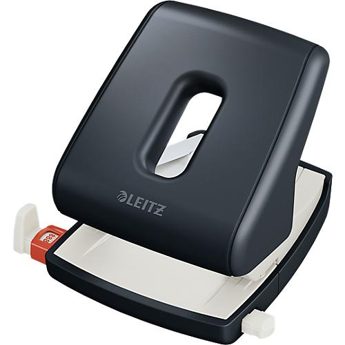 Leitz® Locher 5004 Cosy, für bis zu 30 Blatt, minimalistisches Design, grau