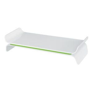 Leitz Monitorständer Ergo WOW 65040054 verstellbar ws/gn Leitz Monitorständer Ergo WOW 65040054 verstellbar ws/gn