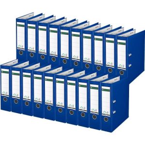 LEITZ® Ordner 1010, DIN A4, Rückenbreite 80 mm, 20 Stück, nachtblau LEITZ® Ordner 1010, DIN A4, Rückenbreite 80 mm, 20 Stück, nachtblau