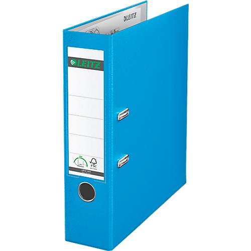 LEITZ® Ordner 1010, DIN A4, Rückenbreite 80 mm, hellblau