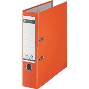 LEITZ® Ordner 1010, DIN A4, Rückenbreite 80 mm, orange LEITZ® Ordner 1010, DIN A4, Rückenbreite 80 mm, orange