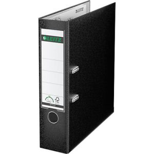 LEITZ® Ordner 1010, DIN A4, Rückenbreite 80 mm, schwarz LEITZ® Ordner 1010, DIN A4, Rückenbreite 80 mm, schwarz
