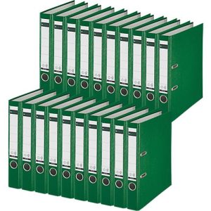 LEITZ® Ordner 1015, DIN A4, Rückenbreite 52 mm, 20 Stück, grün LEITZ® Ordner 1015, DIN A4, Rückenbreite 52 mm, 20 Stück, grün