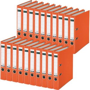 LEITZ® Ordner 1015, DIN A4, Rückenbreite 52 mm, 20 Stück, orange LEITZ® Ordner 1015, DIN A4, Rückenbreite 52 mm, 20 Stück, orange