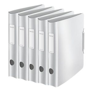 LEITZ® Ordner Active Style, DIN A4, Rückenbreite 65 mm, 5 Stück, arktik weiß LEITZ® Ordner Active Style, DIN A4, Rückenbreite 65 mm, 5 Stück, arktik weiß