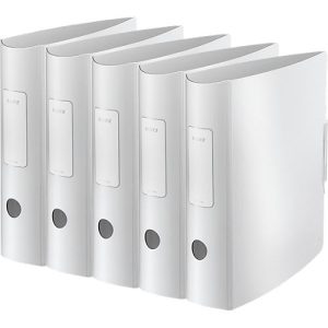 LEITZ® Ordner Active Style, DIN A4, Rückenbreite 82 mm, 5 Stück, arktik weiß LEITZ® Ordner Active Style, DIN A4, Rückenbreite 82 mm, 5 Stück, arktik weiß
