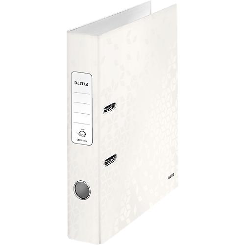 LEITZ® Ordner WOW 1006, DIN A4, Rückenbreite 50 mm, weiß