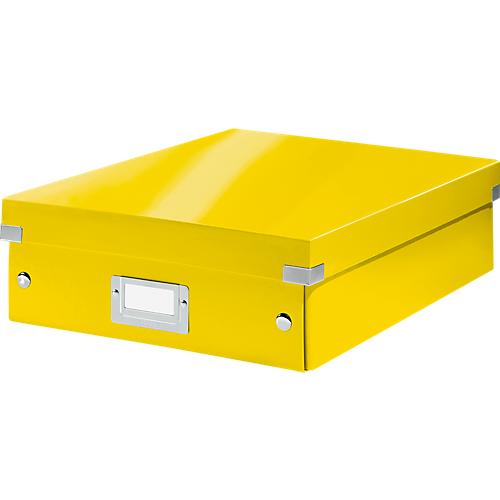 LEITZ® Organisationsbox Click + Store, mittel, gelb