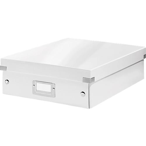 LEITZ® Organisationsbox Click + Store, mittel, weiß