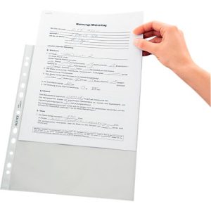 LEITZ Prospekthülle 4770, DIN A4, oben offen, 100 Stück, glasklar, transparent LEITZ Prospekthülle 4770, DIN A4, oben offen, 100 Stück, glasklar, transparent