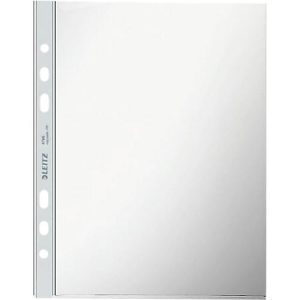 LEITZ Prospekthülle 4795, DIN A5, oben offen, 100 Stück, genarbt transparent LEITZ Prospekthülle 4795, DIN A5, oben offen, 100 Stück, genarbt transparent