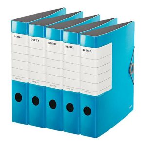 LEITZ® Qualitätsordner SOLID, DIN A4, Rückenbreite 62 mm, 5 Stück, hellblau LEITZ® Qualitätsordner SOLID, DIN A4, Rückenbreite 62 mm, 5 Stück, hellblau