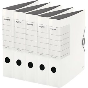 LEITZ® Qualitätsordner SOLID, DIN A4, Rückenbreite 62 mm, 5 Stück, weiß LEITZ® Qualitätsordner SOLID, DIN A4, Rückenbreite 62 mm, 5 Stück, weiß