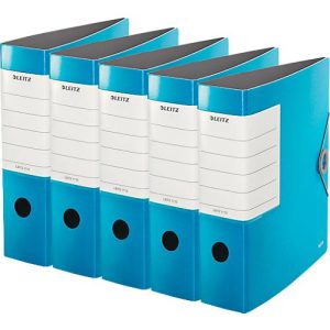 LEITZ® Qualitätsordner SOLID, DIN A4, Rückenbreite 82 mm, 5 Stück, hellblau LEITZ® Qualitätsordner SOLID, DIN A4, Rückenbreite 82 mm, 5 Stück, hellblau