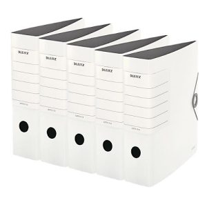 LEITZ® Qualitätsordner SOLID, DIN A4, Rückenbreite 82 mm, 5 Stück, weiß LEITZ® Qualitätsordner SOLID, DIN A4, Rückenbreite 82 mm, 5 Stück, weiß