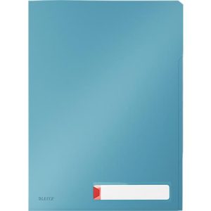 Leitz® Sichthülle Cosy Privacy, blickdicht, A4, für bis zu 40 Blatt, 3 Fächer & Beschriftungsschild, 3 Stück, blau Leitz® Sichthülle Cosy Privacy, blickdicht, A4, für bis zu 40 Blatt, 3 Fächer & Beschriftungsschild, 3 Stück, blau