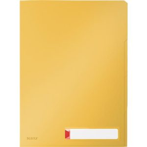Leitz® Sichthülle Cosy Privacy, blickdicht, A4, für bis zu 40 Blatt, 3 Fächer & Beschriftungsschild, 3 Stück, gelb Leitz® Sichthülle Cosy Privacy, blickdicht, A4, für bis zu 40 Blatt, 3 Fächer & Beschriftungsschild, 3 Stück, gelb