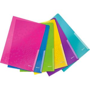 LEITZ® Sichthülle Wow, DIN A4, genarbt, 6 Stück LEITZ® Sichthülle Wow, DIN A4, genarbt, 6 Stück